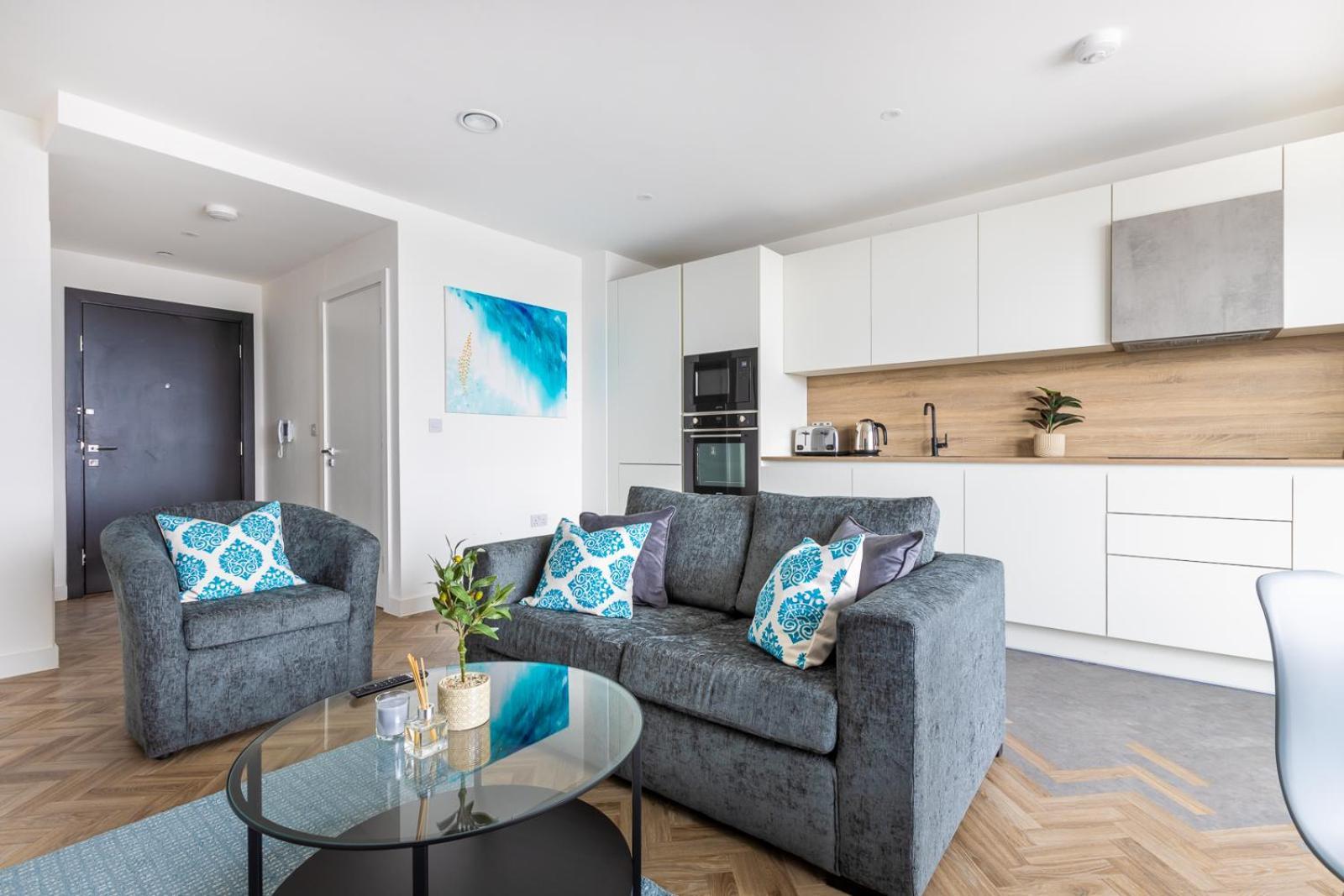 Modern 2Bd Flat In Canary Wharf With City And River Views Лондон Экстерьер фото